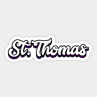 St. Thomas - University of St. Thomas Sticker